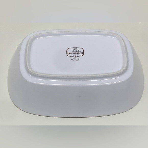 1970s Vtg Discontinued NORITAKE Japan Progression Ole Vegetable Serving Bowl - Picture 5 of 13